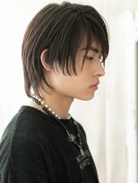 グルーミングサロン バーバー キャッスル 北浦和西口(Grooming salon Barber Castle)&nbsp;20代30代ダークアッシュ斜めバングいかつめメンズカットH北浦和