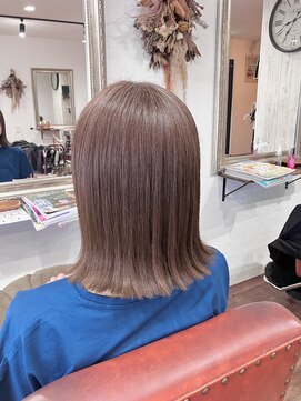 ヘアメイク アンフィ(amphi) ピンクベージュ..~*＊.