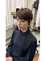 エス 三宮(esu)&nbsp;AH94 似合わせショート　30代40代50代　三宮ショート