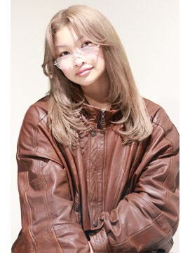 ステラ ヘア デザイン サロン(STELLA hair design salon) ミルクティーベージュ×レイヤー　A