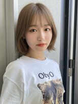 ロンドネートゥル 新潟(Lond naitre)&nbsp;ダークアッシュ/似合わせカット/レイヤーカット(新潟/万代）