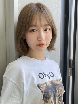 ロンドネートゥル 新潟(Lond naitre) ダークアッシュ/似合わせカット/レイヤーカット(新潟/万代）