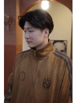 エディ(Edy)&nbsp;メンズニュアンスパーマケアパーマ刈り上げ韓国ヘア眉毛カット