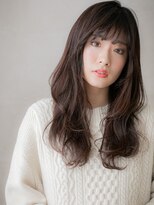 カバーヘア ブリス 志木南口駅前店(COVER HAIR bliss)&nbsp;黒髪ダークアッシュブラウン韓国巻きヨシンモリW志木20代30代