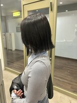 ソーイ ヘアアンドライフスタイル ショップ(SO-E HAIR&LIFESTYLE SHOP)&nbsp;ダークオリーブ×実習カラー
