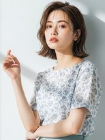 ナック 茶屋町(knack chayamachi) ナチュラル外ハネ×くびれボブ【阪急梅田】