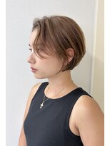 ジゼル ビエラ博多テラス店(GiseL)&nbsp;スッキリショートボブと透明感カラー