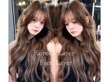 ネオリーブセブン 御茶ノ水店(Neolive 7)の写真/「韓国風＆海外ヘア」ハイトーンハイライトとの相性も◎[御茶ノ水]