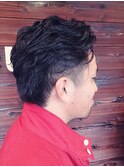 ワイルド系ウェーブ