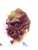 アクティフ(actif)&nbsp;須賀指名　浴衣アレンジ！