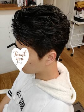 ほうせん花美容室 ピンパーマ