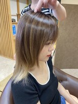 ヘアサロンアンドヘアメイクディー(hair salon hair make D)&nbsp;簡単スタイリング♯伸ばしかけヘア♯シースルー♯ウルフカット