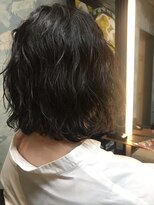 ユーアールキャッスル(UR CASTLE) 癖毛風ボブパーマ