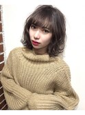 CECIL 下北沢　波巻き×ベージュヴェールカラー