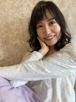 インフィニティ 新富町(Infinity)&nbsp;【ニュアンスパーマ】シフォンミディ