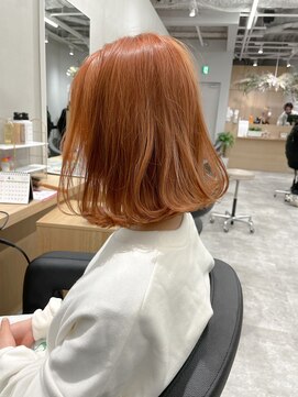 アヴァンス 京橋店(AVANCE) ゆるふわくびれミディ×オレンジベージュ