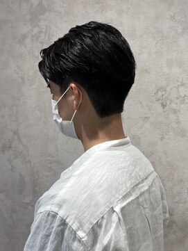 ラボヌールヘアー オリビエ 北千住店(La Bonheur hair Olivier) アップバング【北千住美容室】