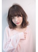 ふんわりMIXボブ