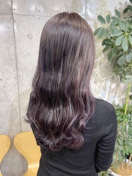 マノハル(MANOHARU) ブリーチハイトーンから暗髪ダークパープル