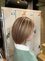 ラフ(LAFF)&nbsp;#黒髪#ボブルフ#ネビージュ#小顔#ワンレン