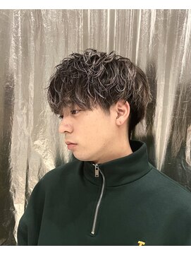 メラク バイ コア(Merak by CoRe.gn) 無造作マッシュ ホワイトメッシュ@20代30代40代50代