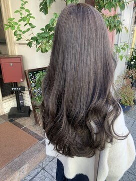 ボアップ(boappu) #オリーブカラー#韓国巻き#髪質改善トリートメント