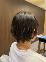 ビスポーク(BESPOKE)&nbsp;20代30代大人可愛い小顔ショート丸みボブ