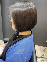 アールヘアー(ar hair)&nbsp;【村松一輝】乾かすだけでまとまる前下がりボブ