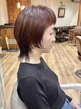 ゼン(ZEEN) シルエットが綺麗なショートウルフ #ZEEN pono