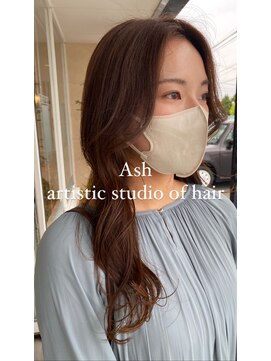 アッシュ アーティスティック スタジオ オブ ヘア(Ash artistic studio of hair) オレンジブラウン