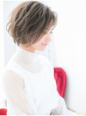 海浜幕張/髪質改善/ことりベージュ♪マッシュパーマボブd