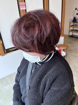 サラビューティーサイト 志免店(SARA Beauty Sight)&nbsp;【あんstyle】40代50代大人レッドカラー！