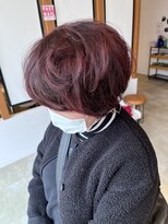 サラビューティーサイト 志免店(SARA Beauty Sight) 【あんstyle】40代50代大人レッドカラー！