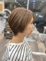 イースタイルコムズヘア 柳通り店(e-style com's hair) #ショート#レイヤー#ショートボブ