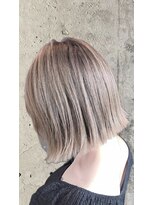 ヘアーデザイン グランツ 平成店(hair design Granz) ミルクティグレージュにボブ！！