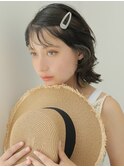 カールミディアム/顔まわり似合わせカット/ウルフレイヤー