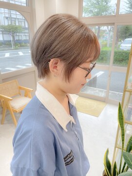 ラシク(racic) 【racic】ミニマムミルクティーマッシュショート10代20代30代