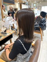 プラグ バイ ネオリーブ(plug by neolive)&nbsp;オリーブベージュ×髪質改善[髪質改善/縮毛矯正/韓国]A