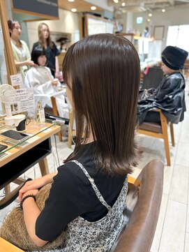 プラグ バイ ネオリーブ(plug by neolive) オリーブベージュ×髪質改善[髪質改善/縮毛矯正/韓国]A