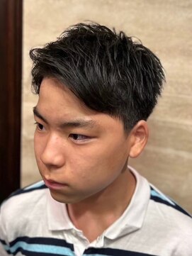 ヒロギンザ 田町店(HIRO GINZA) 刈り上げショート