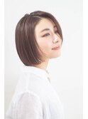 大人クールなストレートボブ☆
