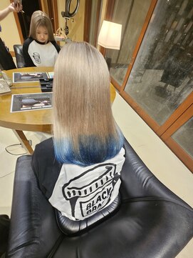 ユウヘアー 本山店(U Hair) ホワイトベージュ/ブリーチカラー/学割U24♪