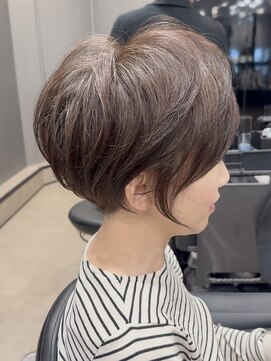 ハルキ ミナト ジャパン オオサカ(HARUKI MINATO japan OSAKA) 40代50代60代白髪マッシュショートボブ大人美人くびれ髪質改善