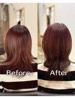 ルポ(repos)&nbsp;清須市/縮毛矯正/白髪染め/カラー/酸性ストレート/白髪/40代