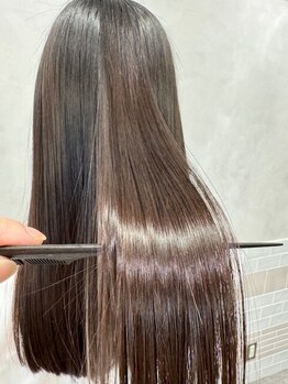 ラッシェル プレジール(Rushell plaisir)の写真/【3回で実感する髪質改善トリートメント】未来を見据えたヘアケアで、キレイの持続を徹底サポート☆