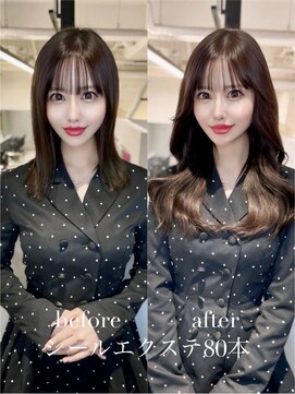 エリーツ(elyts) シールエクステ韓国ヘア/渋谷/ワンホンヘア/エクステ/髪質改善