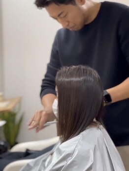 ヘアースタジオ ゼン カロン(Hair studio Zen kalon)の写真/【四条烏丸2分/髪質改善】お客様一人ひとりのお悩みに寄り添い、なりたいスタイルを一緒に創ります♪