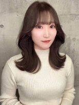 スターズレイ 本川越(STARS ray)&nbsp;シースルーバンク 韓国ヘア 前髪カット 艶髪 顔周りカット