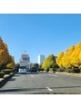 ヘア ビジゥ(hair bijou)&nbsp;ナビで目的地違うのに・・連れてこられきれいな紅葉見れました