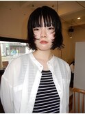 モードでクールなボブ